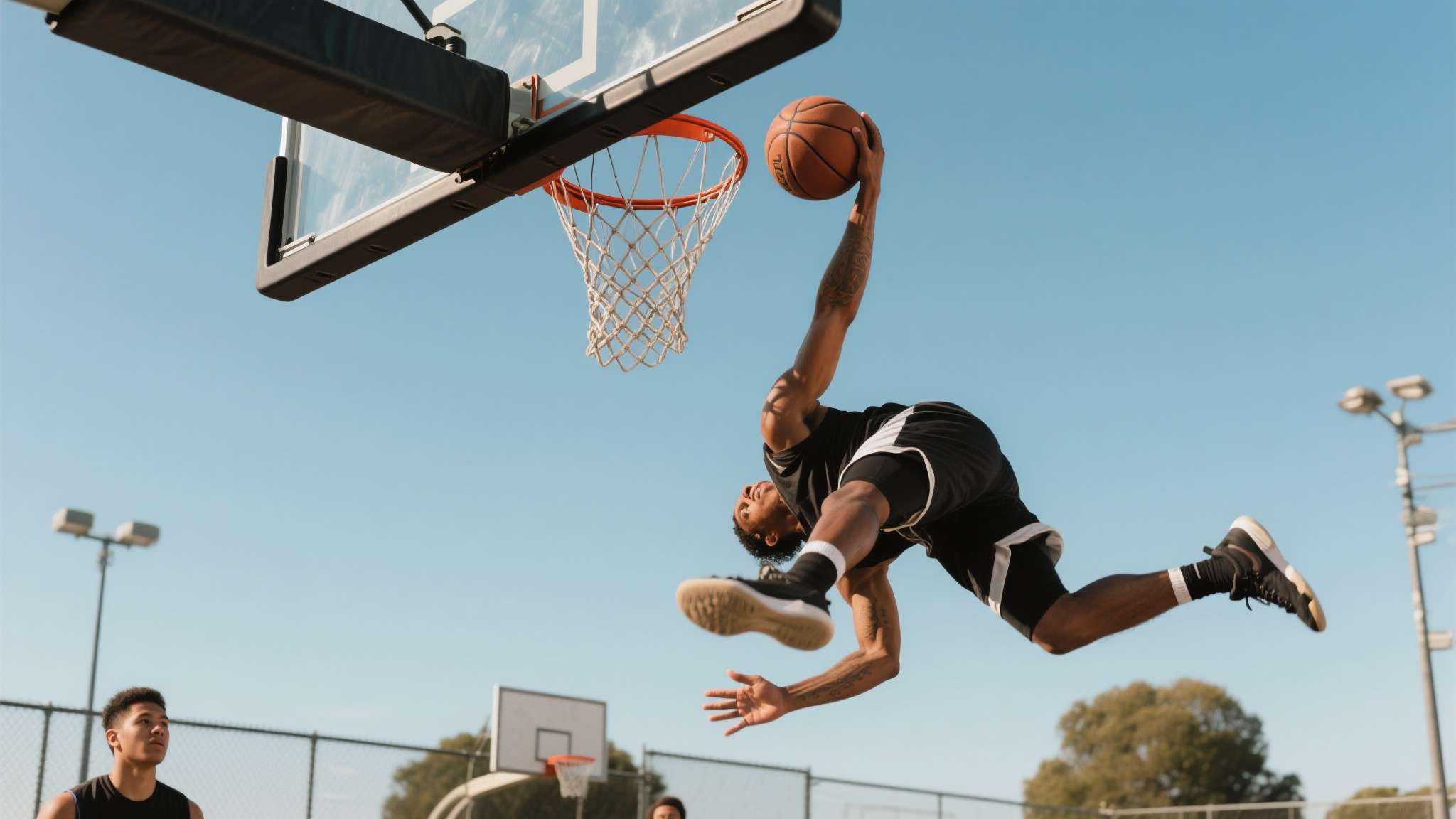 41岁背扣!NBA官方晒照:詹姆斯突破并完成一个反向风车扣篮 41岁背扣!NBA官方晒照:詹姆斯突破并完成一个反向风车扣篮